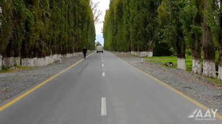 Zaqatalada Əliabad-Bəhmətli-Kürdəmir-Lahıc yolu yenidən qurulub