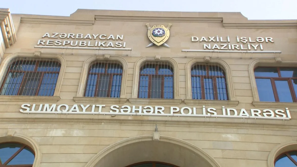 Sumqayıtın polis rəisinin müavini işdən çıxarılıb