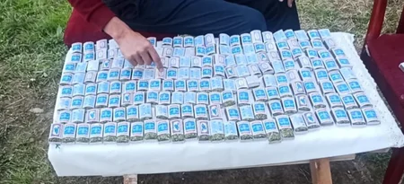 Kürdəmir sakinindən külli miqdarda narkotik götürüldü