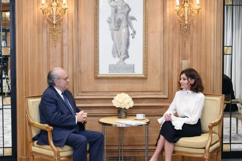Mehriban Aliyeva met with founder of French National Cancer Institute