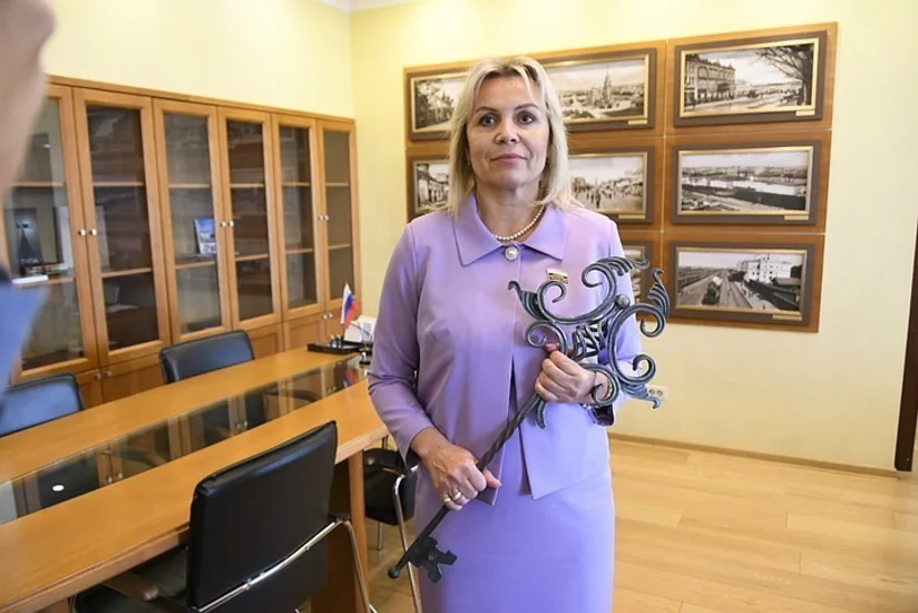 Olimpiya çempionu Rusiyada mer seçilib
