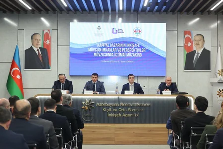 Azərbaycanda kapital bazarı ilə bağlı ictimai müzakirə təşkil olunub