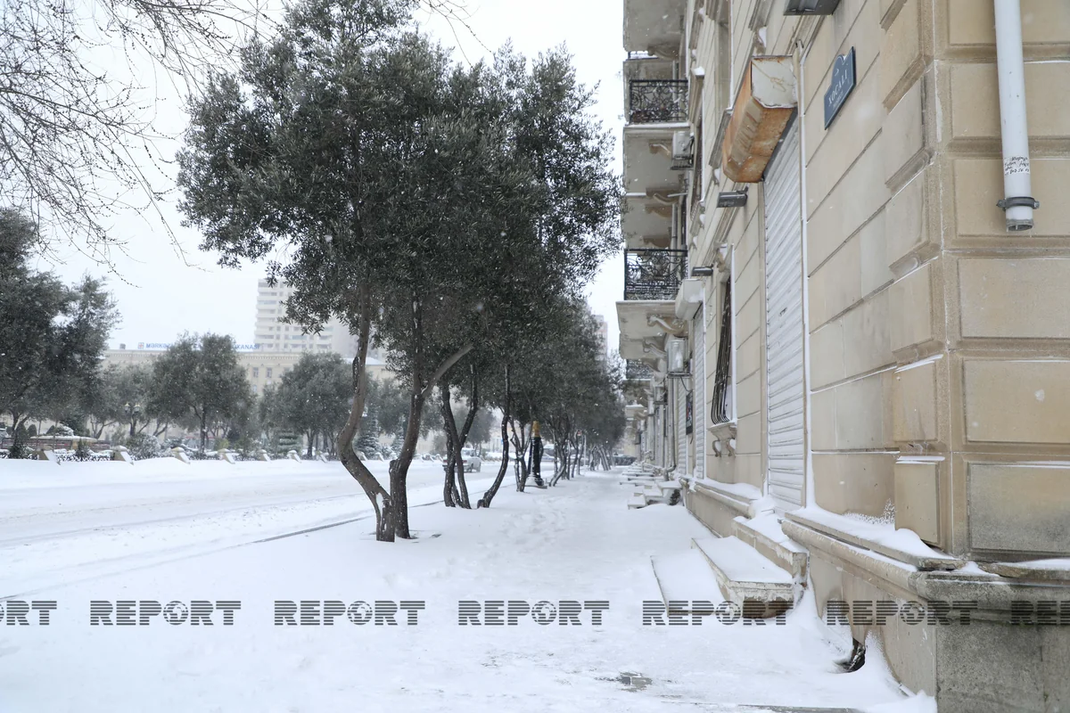 Hazırda Bakıda 6 dərəcə şaxta var - FAKTİKİ HAVA