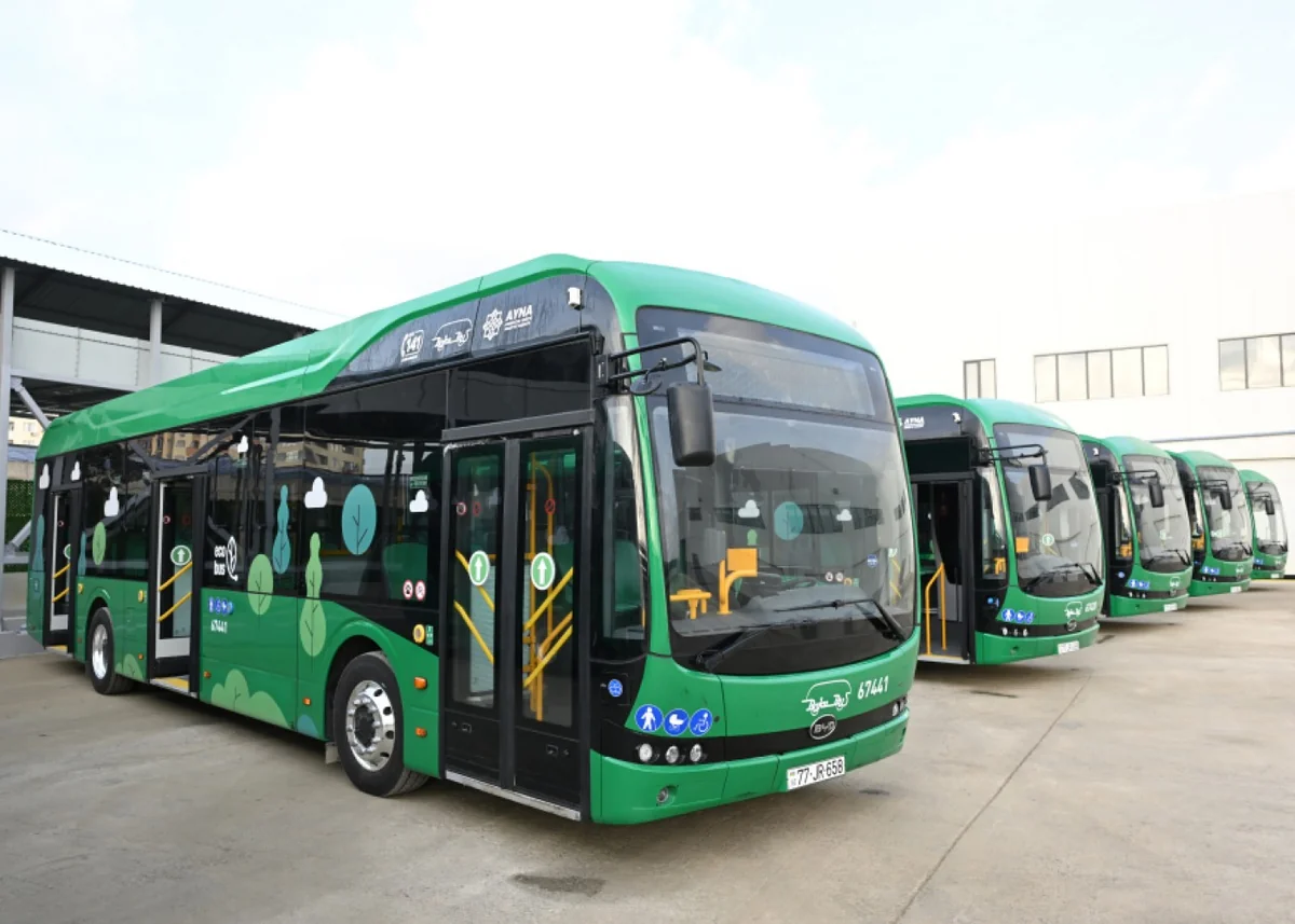 Naxçıvanda ictimai nəqliyyatda yalnız elektrik mühərrikli avtobuslar işləyəcək