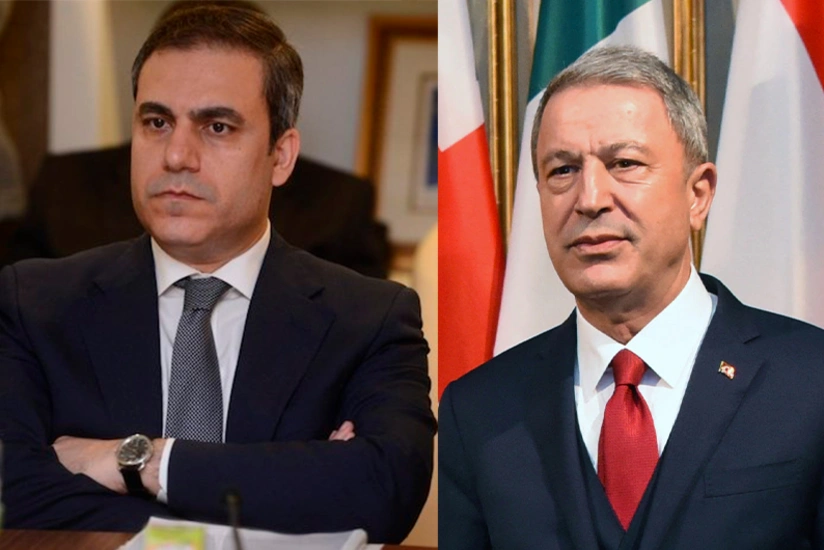 Хулуси Акар и Хакан Фидан находятся с визитом в России