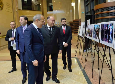 Aşqabadda Heydər Əliyevin 100 illik yubileyi münasibəti ilə konsert keçirilib
