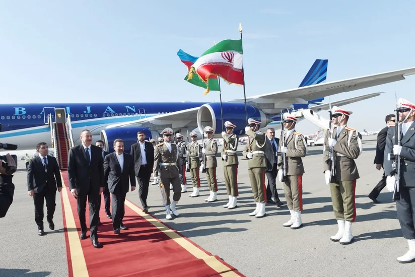 Президент Азербайджана прибыл с официальным визитом в Иран