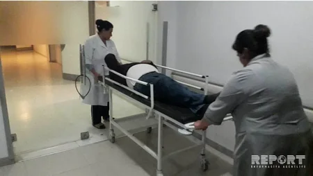 Kürdəmirdə avtomobil piyadanı vuraraq xəsarət yetirib - FOTO - VİDEO - ƏLAVƏ OLUNUB