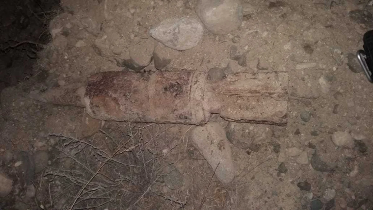 Gəncədə top mərmisi aşkarlanıb