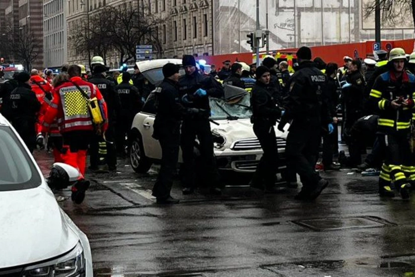 Several injured after vehicle drives into crowd in Munich