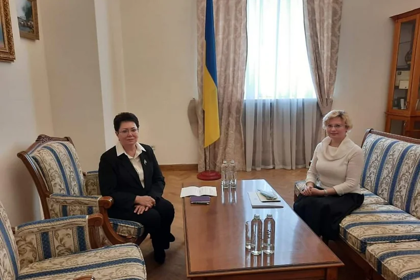 Azərbaycanın Ukraynadakı səfiri XİN-də görüş keçirdi