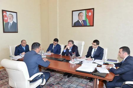 ​Vergilər naziri Neftçalada vətəndaşları qəbul edib