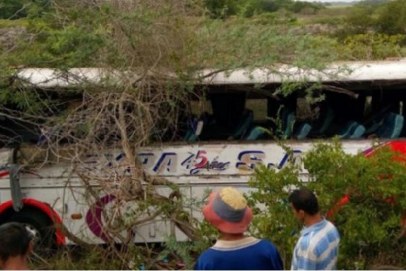 Kolumbiyada sərnişin avtobusu yarğana aşıb, ölənlər var