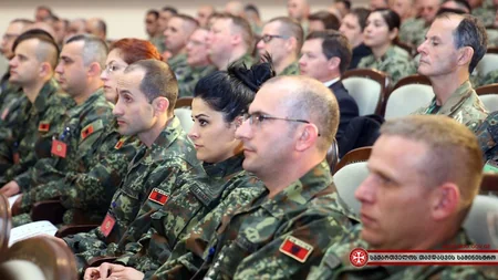 Azerbaijani servicemen participate in international logistics training in Georgia