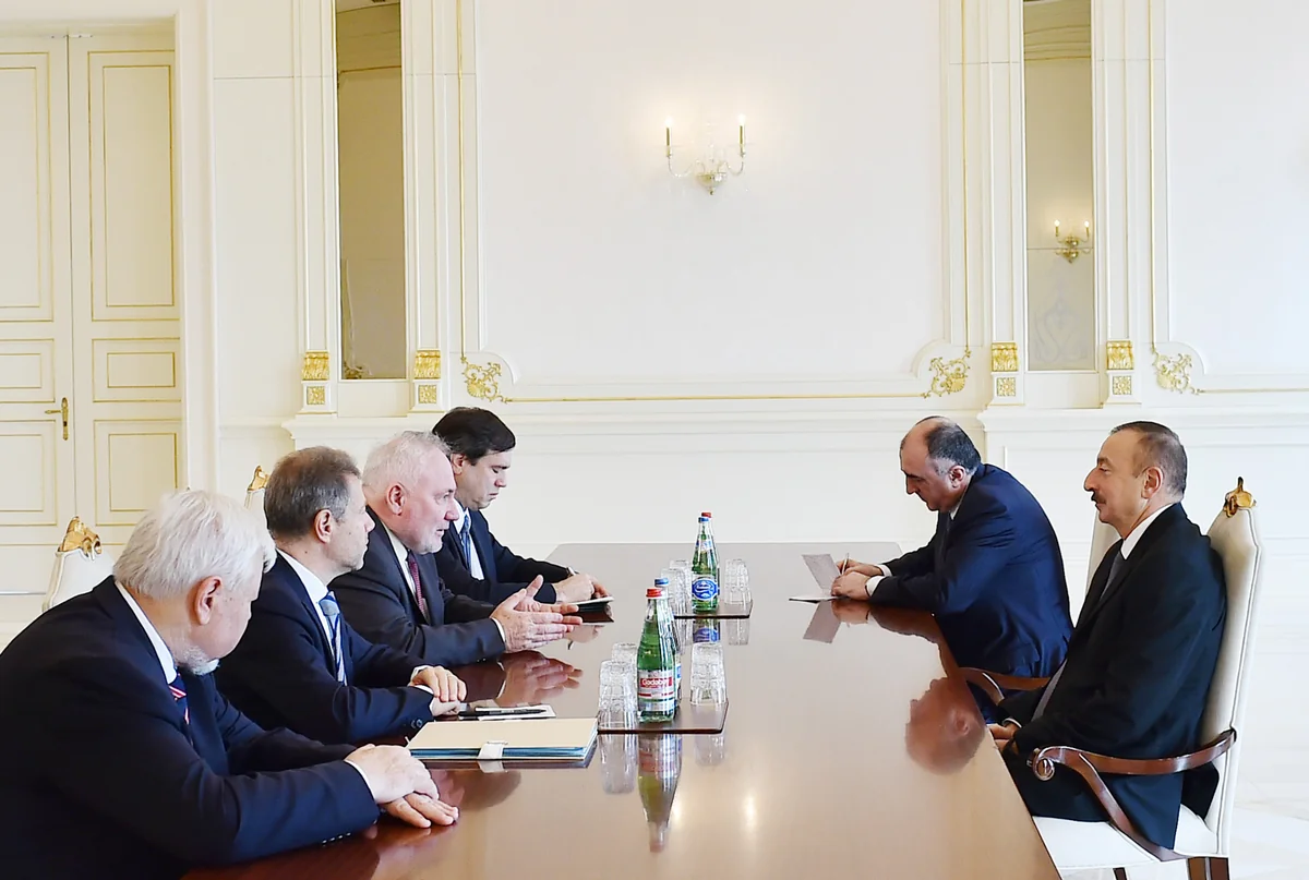 President Ilham Aliyev received OSCE Minsk Group co-chairs