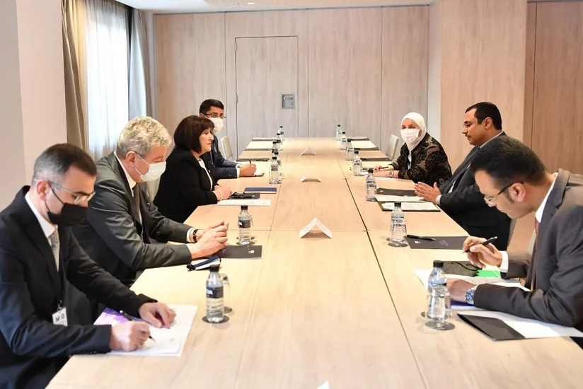 Сахиба Гафарова встретилась с председателем Арабского парламента