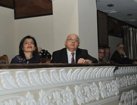 İlyas Əfəndiyevin Mənim günahım tamaşasının premyerası olub