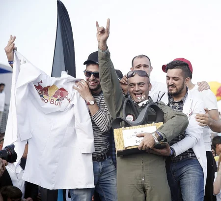 Heydər Əliyev Mərkəzinin qarşısında Red Bull Soapbox” yarışı keçirilib