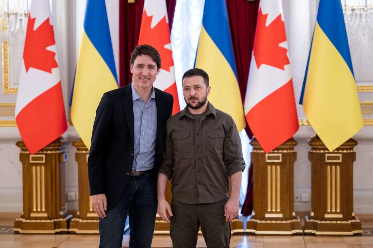 Zelenskyy mulls long-term defense co-op program with Canadian PM