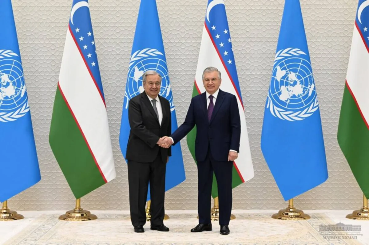 Mirziyoyev, Guterres mull enhancing cooperation