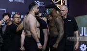 MMA fighters face off ahead of UFC tournament in Baku