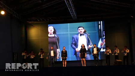 Gəncədə təntənəli “Su festivalı” keçirilib - FOTO