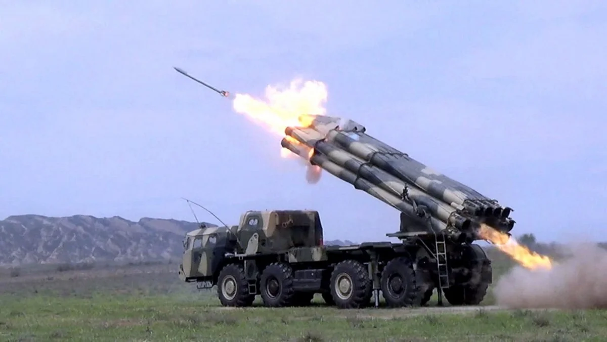 Rocket and artillery units conducted live-fire training - VIDEO