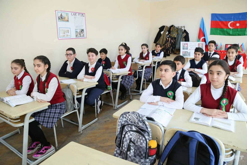 Şəhidlərin adını yaşadan siniflər - VİDEOREPORTAJ