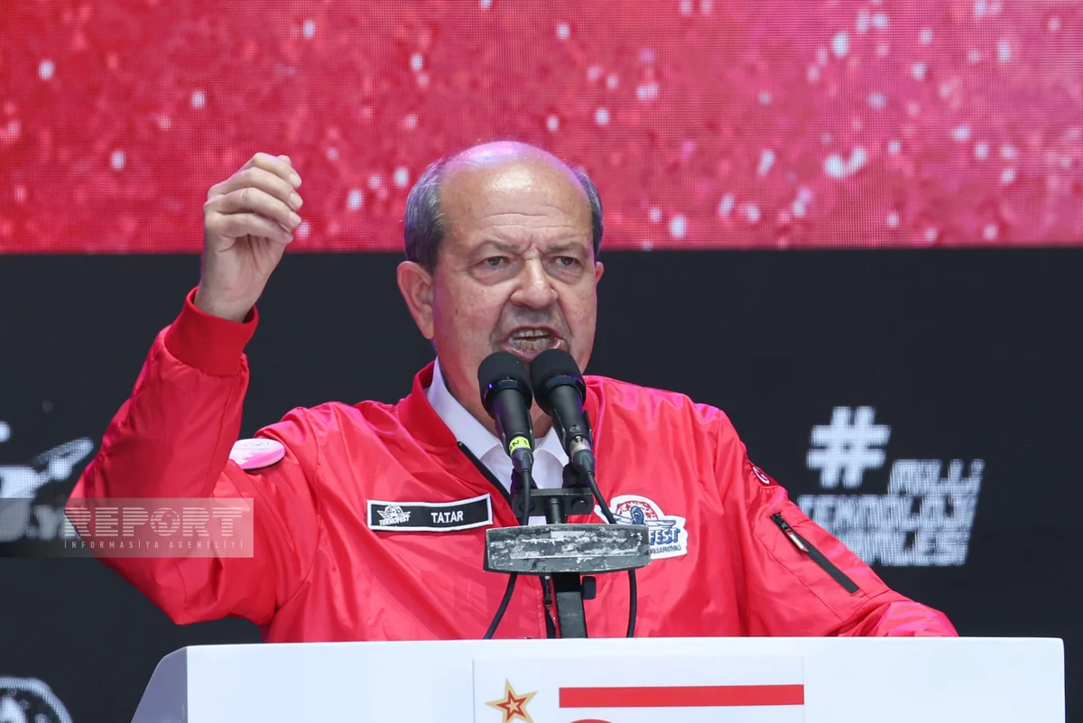 Ersin Tatar: “TECHNOFEST-2025”də yüz minlərlə kiprli türk gənc Türkiyə və Azərbaycanın uğurlarına şahid oldu
