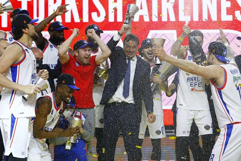 Anadolu Efes basketbol üzrə Avro Liqa çempionu oldu