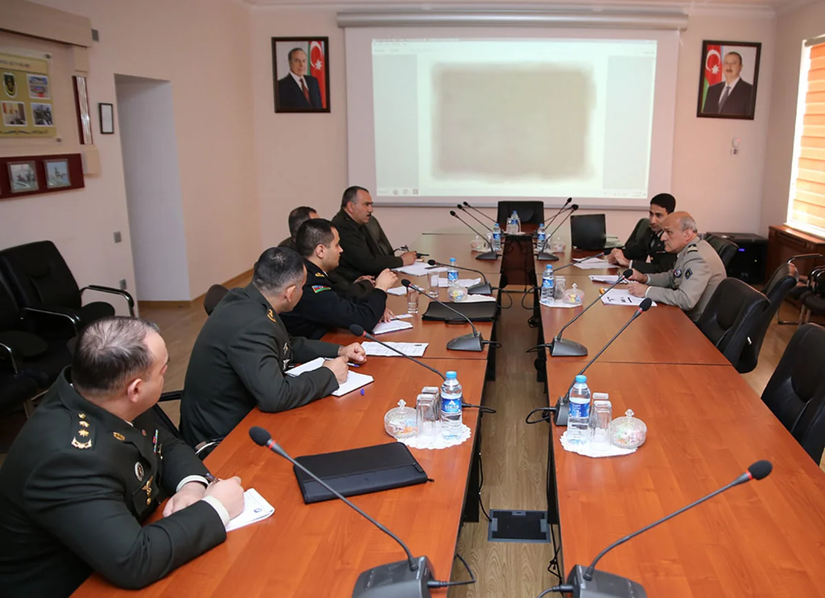 Azerbaijani and French military specialists held a working meeting on cybersecurity
