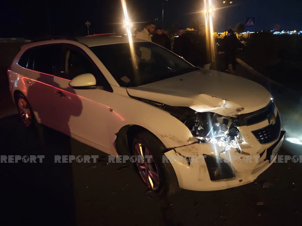 Sumqayıtda ağır yol qəzası baş verib