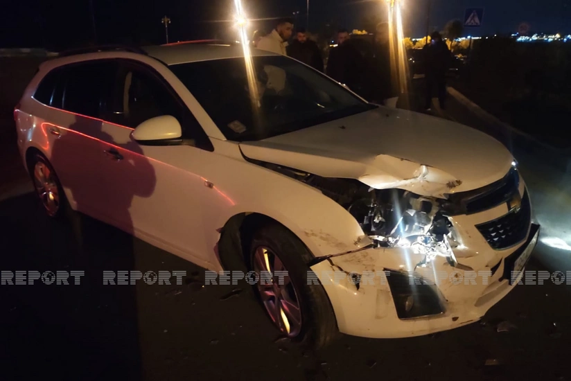 Sumqayıtda ağır yol qəzası baş verib