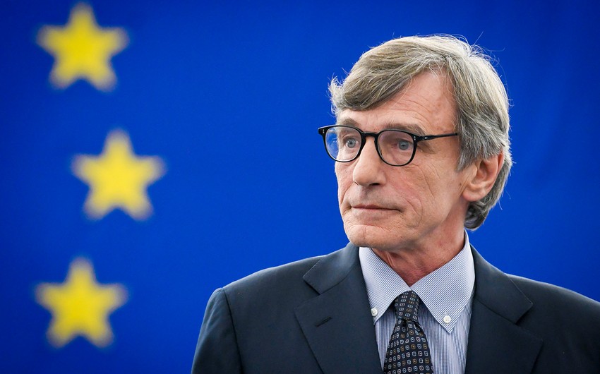 David Sassoli criticizes Council of Europe for ignoring Karabakh conflict