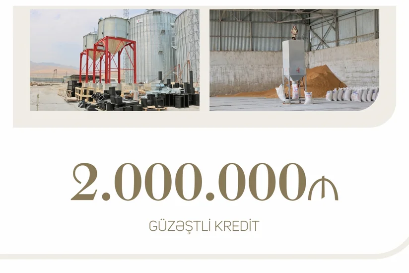 Siyəzəndə taxıl anbarının genişləndirilməsi üçün 2 milyon manat güzəştli kredit ayrılıb