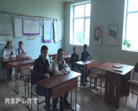 Qubada sel körpünü dağıdıb, müəllim və şagirdlər məktəbə gedə bilmir - FOTO