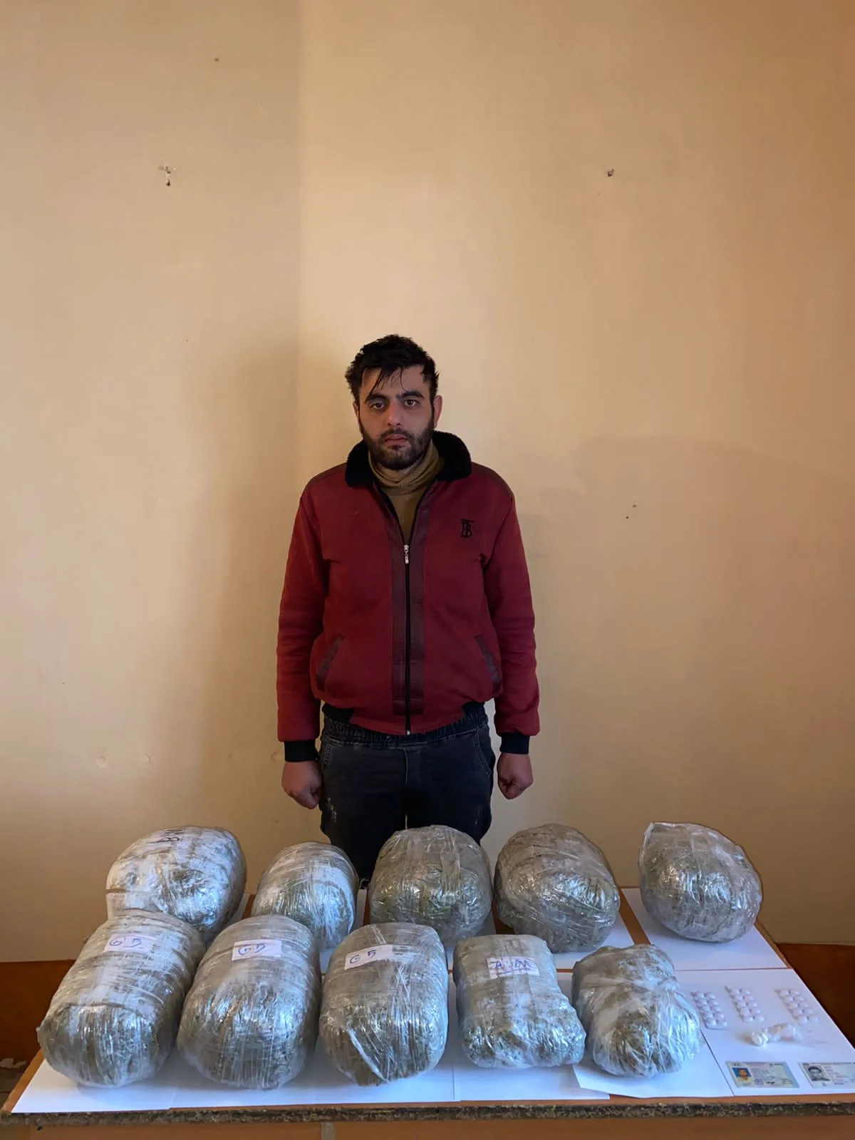 İrandan Azərbaycana narkotik gətirən şəxs saxlanılıb