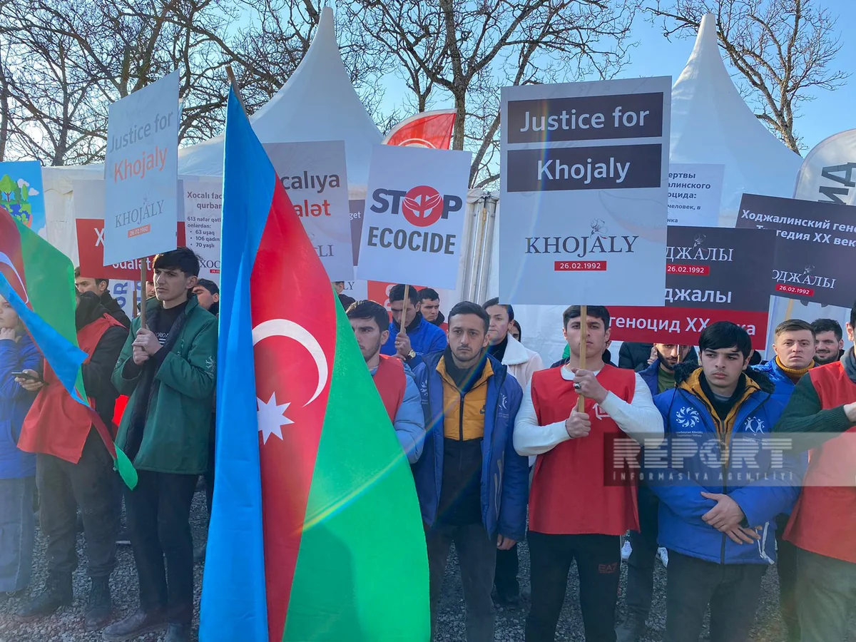 Акция протеста на дороге Ханкенди-Лачын продолжается уже 78 дней