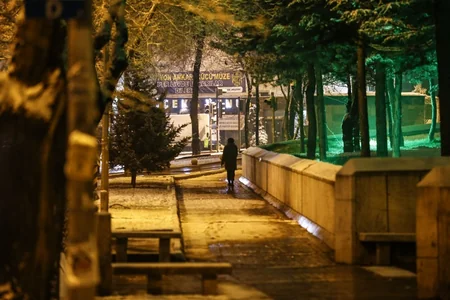 Güclü qar Ankarada məktəblərin bağlanmasına səbəb olub
