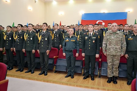 Müstəqilliyin Bərpası Günü münasibətilə Azərbaycan Ordusunda silsilə tədbirlər keçirilib