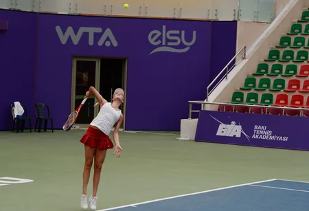 “Baku Cup – 2015” Beynəlxalq tennis turnirinin altıncı günü başa çatıb