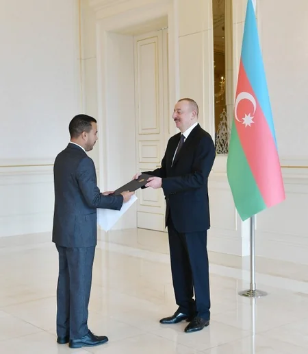 Ilham Aliyev receives credentials of incoming ambassadors of Venezuela, Rwanda and Thailand