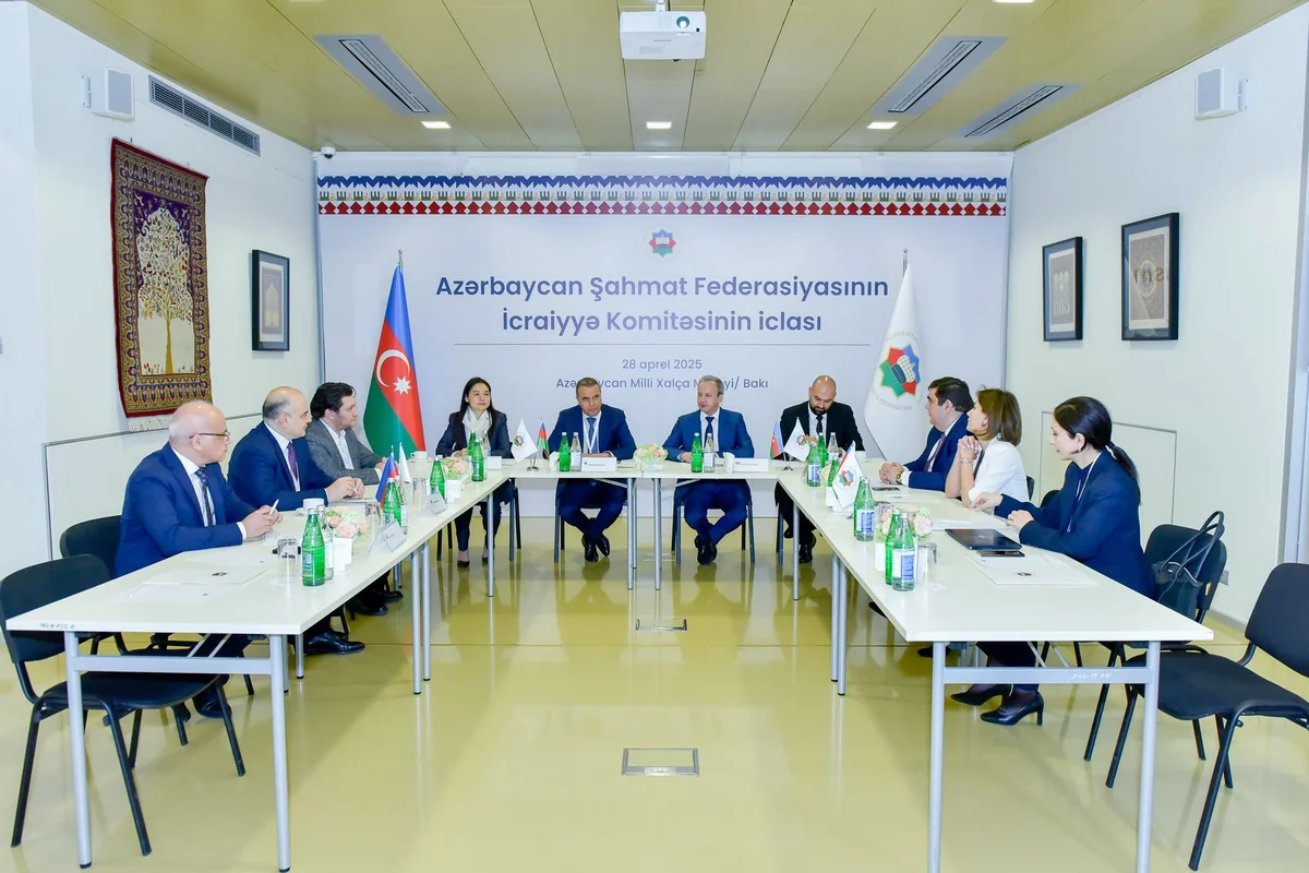 Azərbaycan Şahmat Federasiyasının İcraiyyə Komitəsinin iclası keçirilib