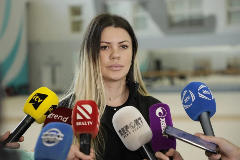 Tatyana Belova: Milli Gimnastika Arenasındakı məşqlər bizim üçün böyük təcrübədir