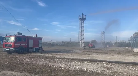 Paytaxtda yanğın-taktiki təlimi keçirilib