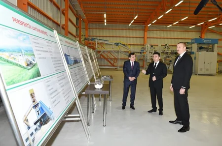 Qazaxda əhəng zavodunun açılışı oldu - FOTO - YENİLƏNİB