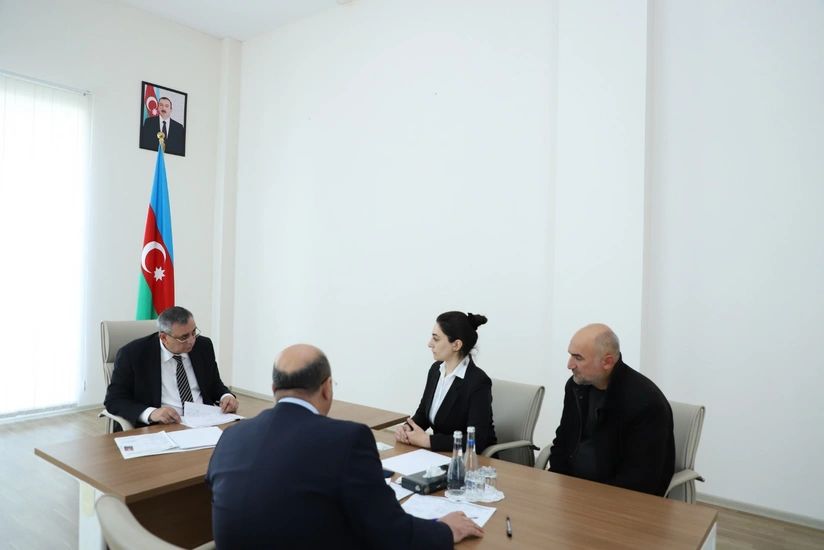 Mürsəl İbrahimov Ağdaşda vətəndaşların problemlərini dinlədi