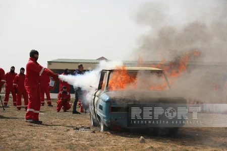 FHN tərəfindən “Formula-1 Azərbaycan Qran Prisi 2023” marşalları üçün növbəti təlim keçirilib