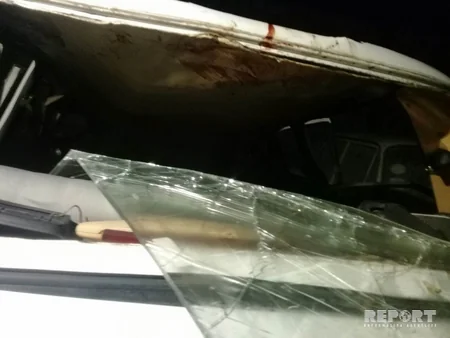 Bakıda zəncirvari qəza baş verib, 10 nəfər yaralanıb, 1 körpə ölüb - FOTO