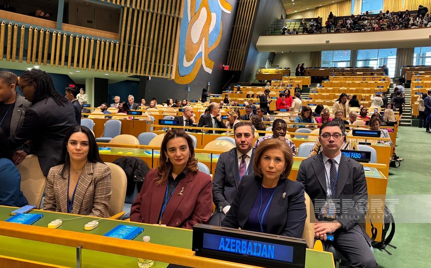 Azerbaijan participates in CSW69 in New York